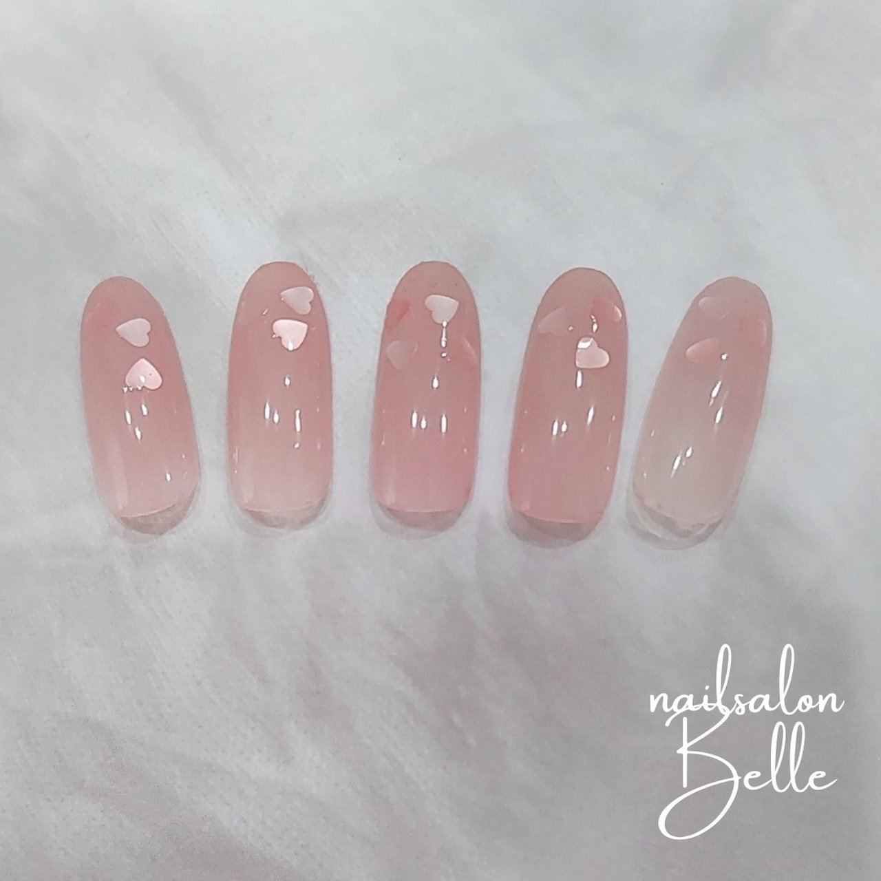 春 オフィス デート ハンド シンプル Nailsalon Belleのネイルデザイン No ネイルブック