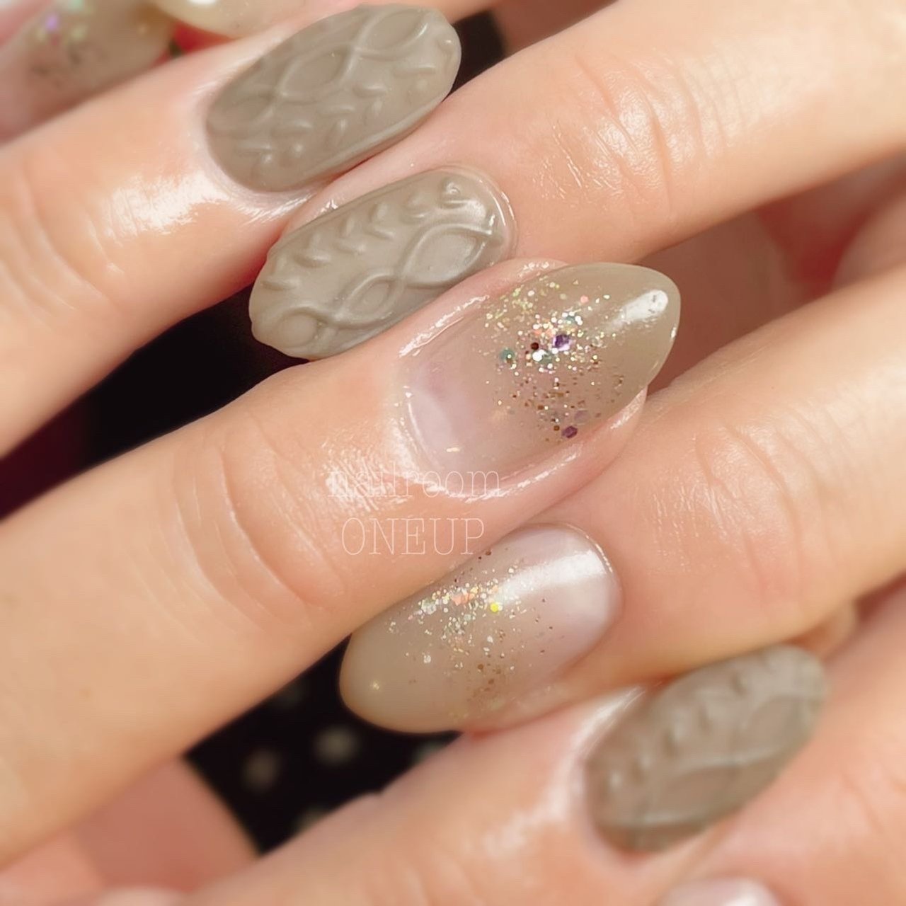 冬 バレンタイン デート 女子会 ハンド Nail Room One Upのネイルデザイン No ネイルブック