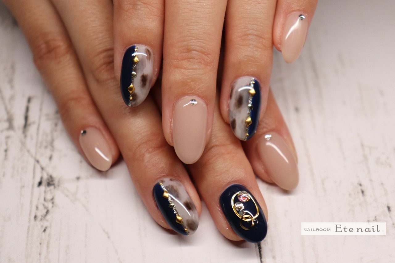 秋 冬 パーティー 女子会 ハンド Ete Nailのネイルデザイン No ネイルブック