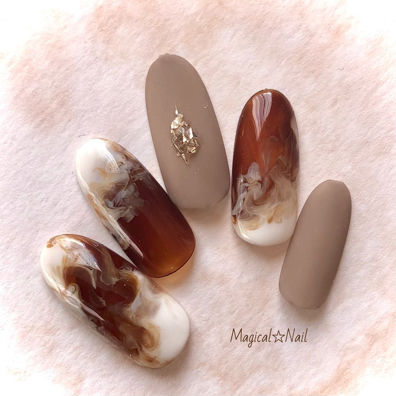 秋 冬 バレンタイン デート ハンド Magical Nailのネイルデザイン No ネイルブック