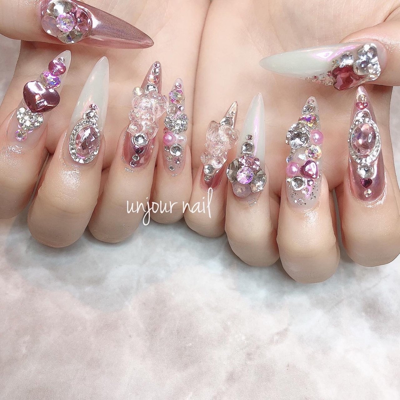 春 夏 冬 オールシーズン ハンド ﾟyun のネイルデザイン No ネイルブック