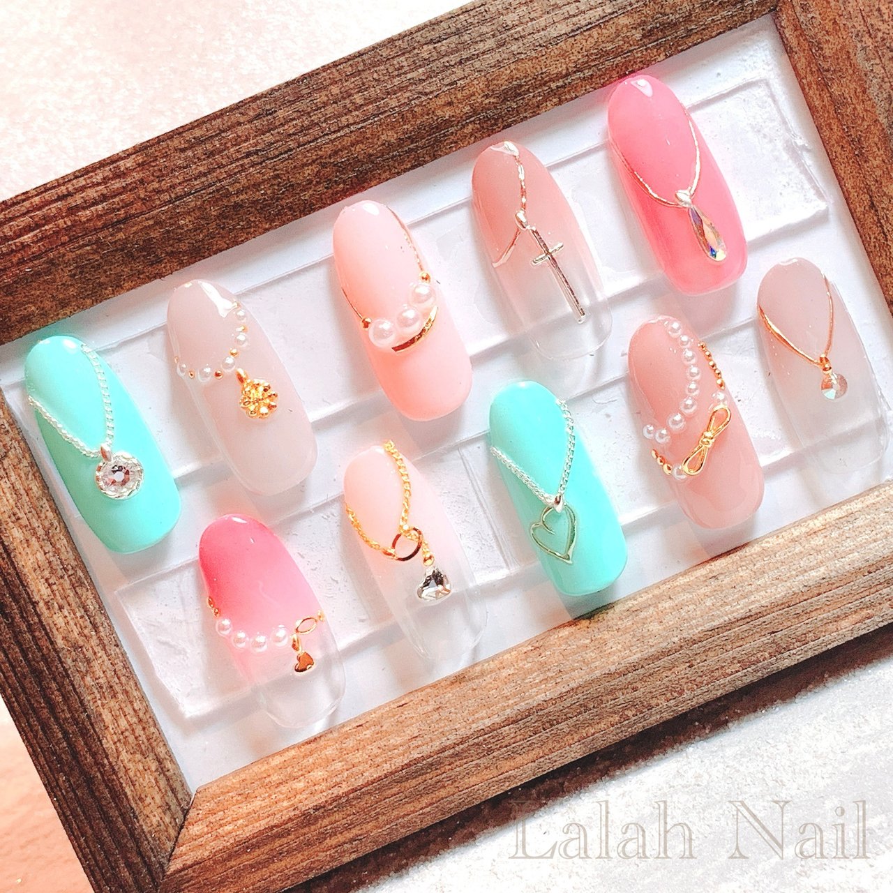 春 オールシーズン 卒業式 入学式 ハンド Lalah Nailのネイルデザイン No ネイルブック