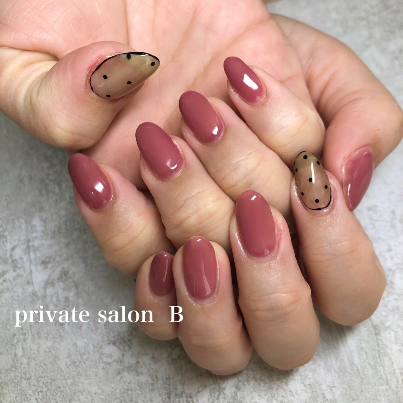 春 バレンタイン ハンド シンプル ワンカラー Private Salon B 相模原市中央区 のネイルデザイン No ネイル ブック