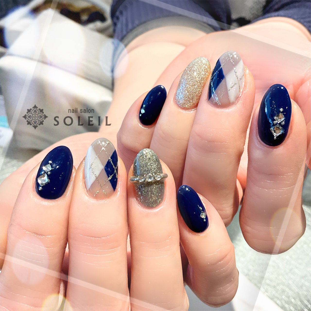 冬 バレンタイン デート 女子会 ハンド Nail Salon Soleil ネイルサロン ソレイユ のネイルデザイン No ネイルブック