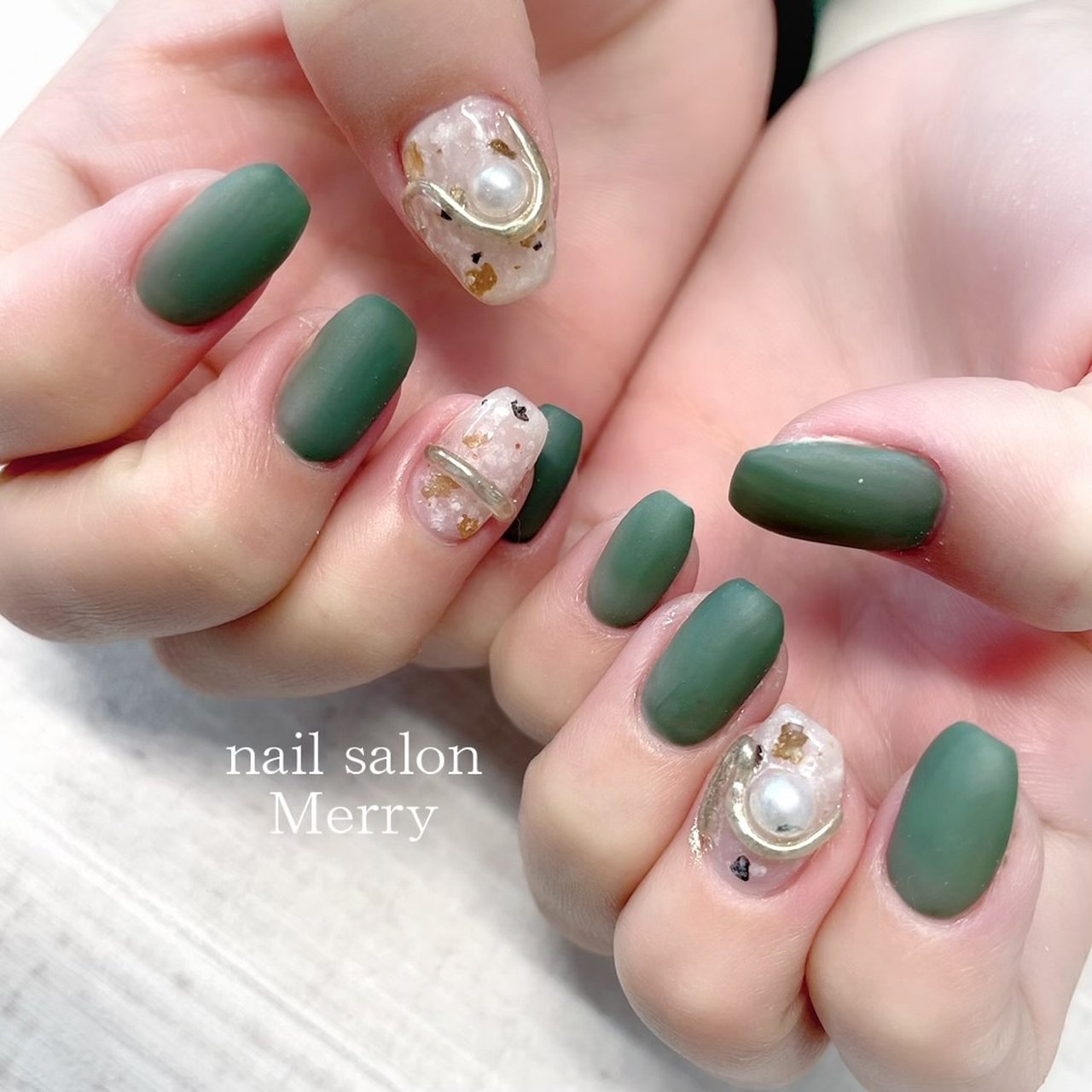 春 夏 卒業式 オフィス ハンド Nail Salon Merry メリー のネイルデザイン No ネイルブック