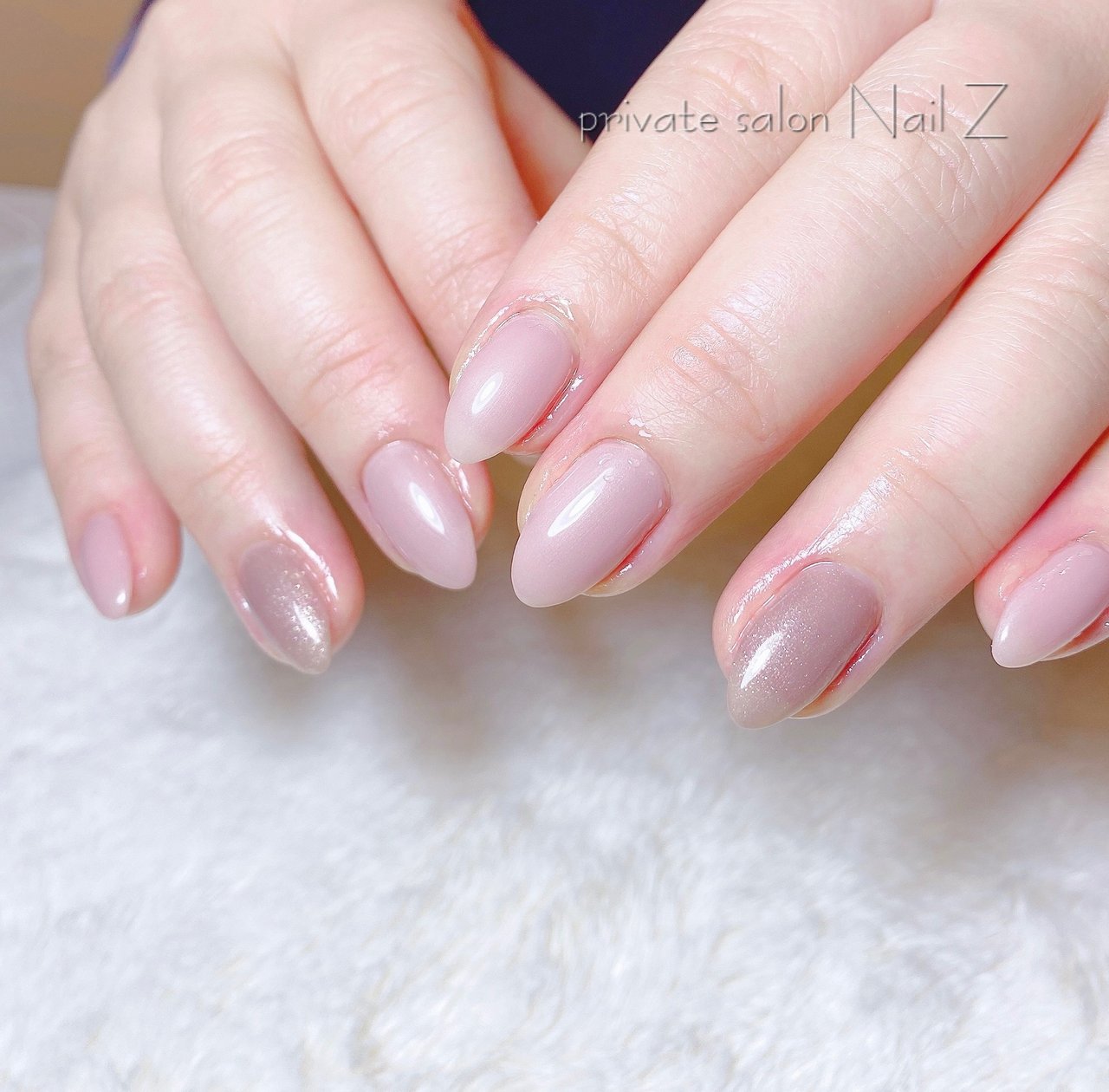 ハンド ワンカラー ミディアム ピンク ジェルネイル Nail Z ネイルジー のネイルデザイン No ネイルブック