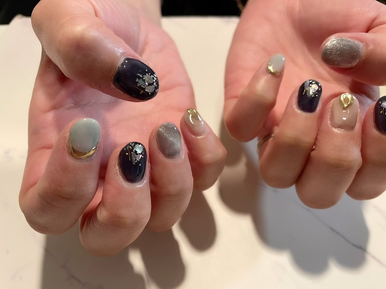 オールシーズン 卒業式 オフィス 女子会 ハンド Rikaのネイルデザイン No ネイルブック