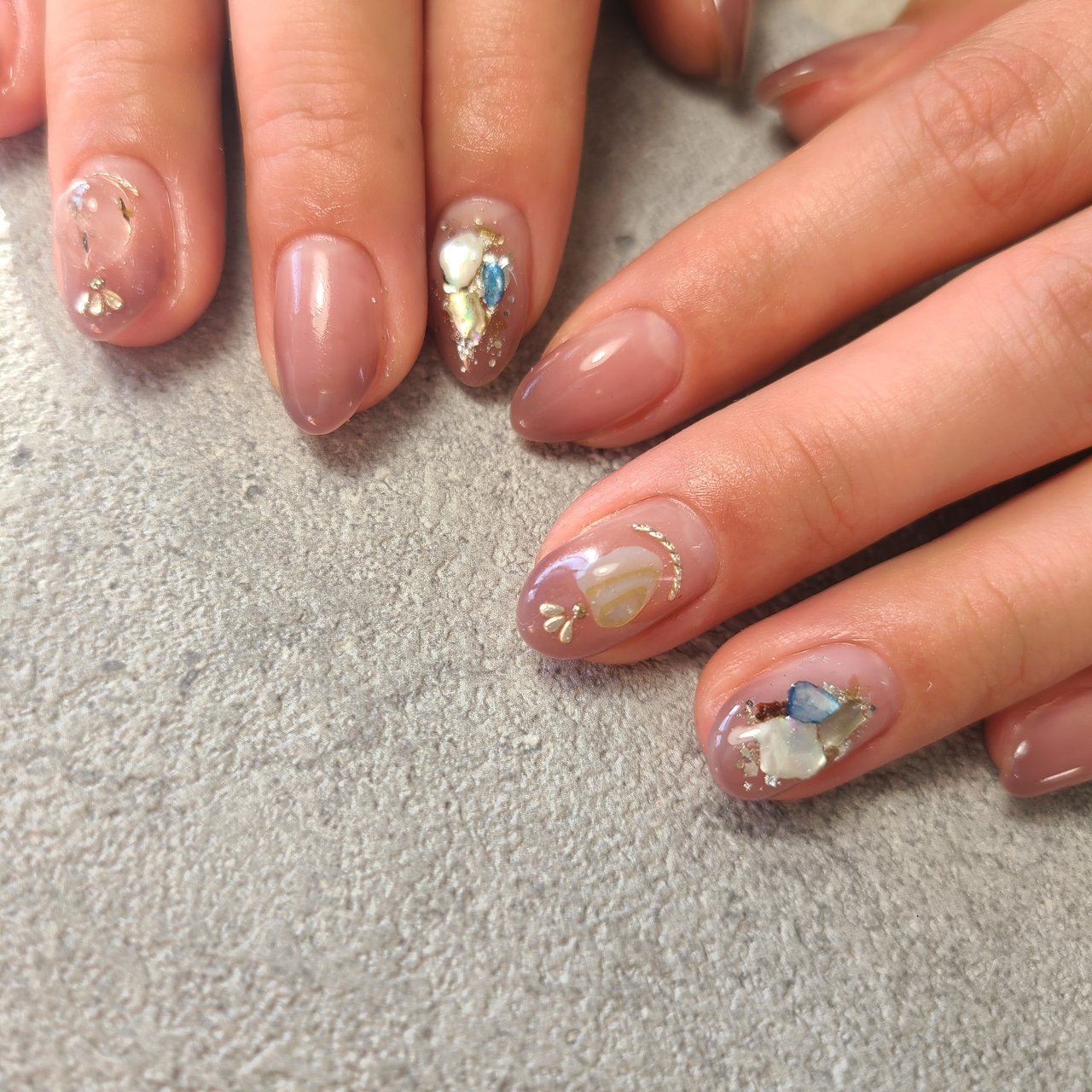 オールシーズン 旅行 デート 女子会 ハンド Nail Salon Chicoのネイルデザイン No ネイルブック