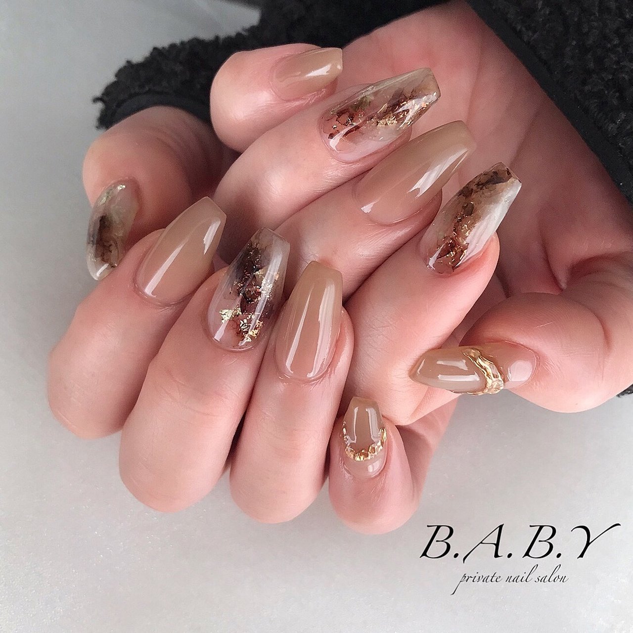 春 夏 冬 オールシーズン ハンド B A B Y Nail Emiのネイルデザイン No ネイルブック