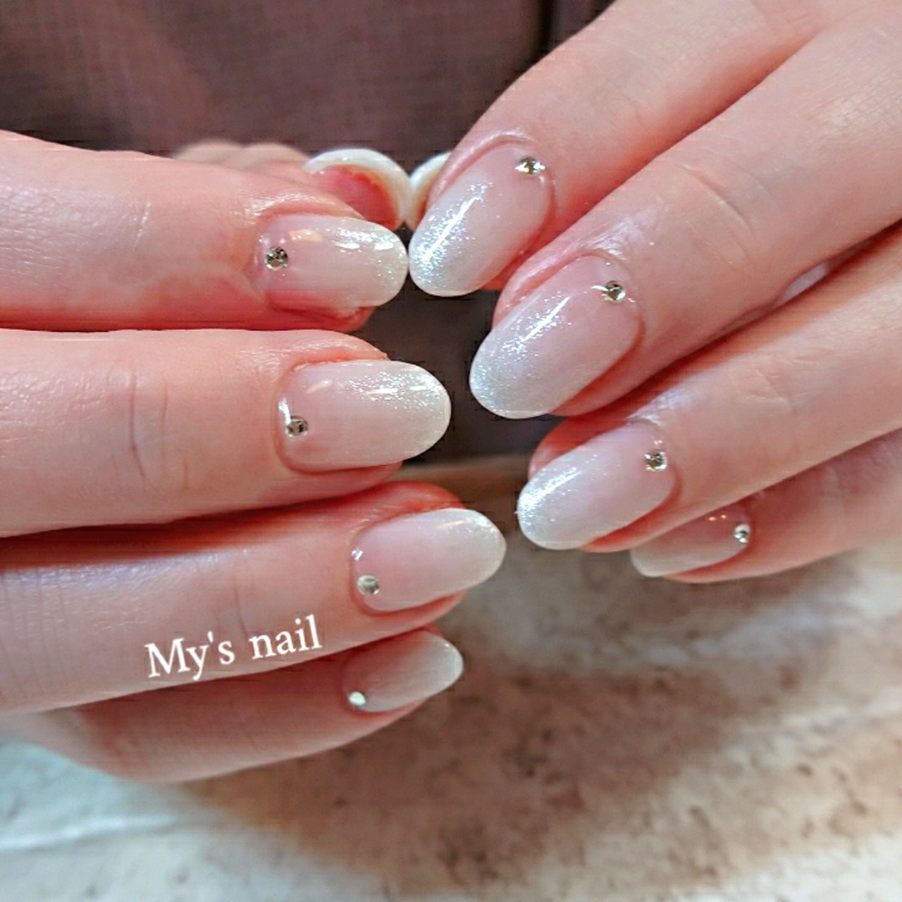 冬 オールシーズン ハンド シンプル グラデーション Mysnailのネイルデザイン No ネイルブック