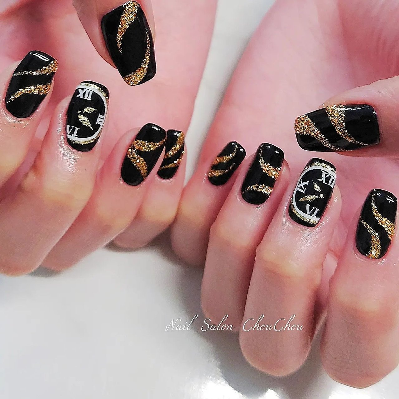 冬 パーティー ハンド ラメ ワンカラー Yukiのネイルデザイン No ネイルブック