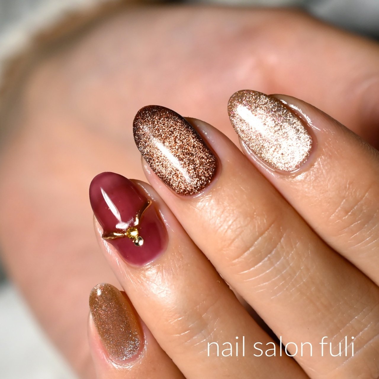 秋/冬/バレンタイン/パーティー/ハンド - Nail Salon fuliのネイル