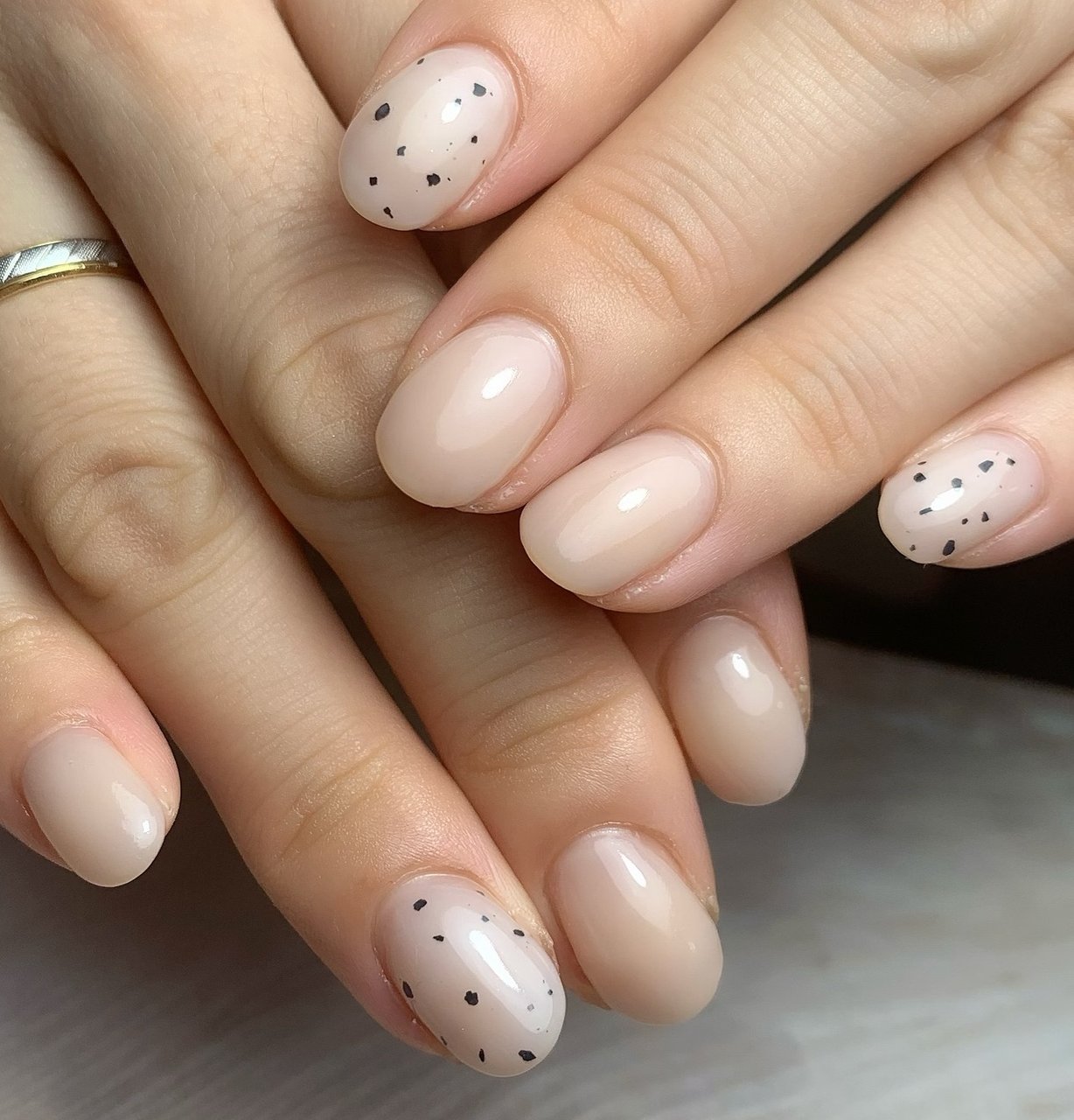 ハンド ベージュ お客様 Bijou Nailのネイルデザイン No ネイルブック