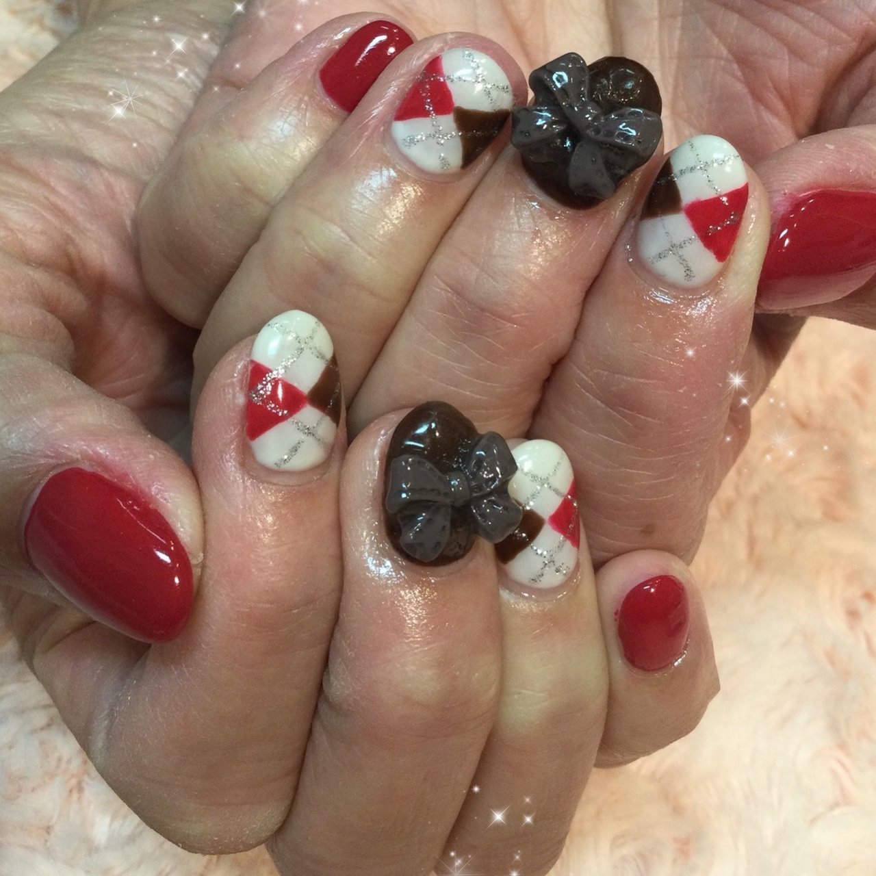 冬 バレンタイン 旅行 女子会 ハンド Nailclassyのネイルデザイン No ネイルブック