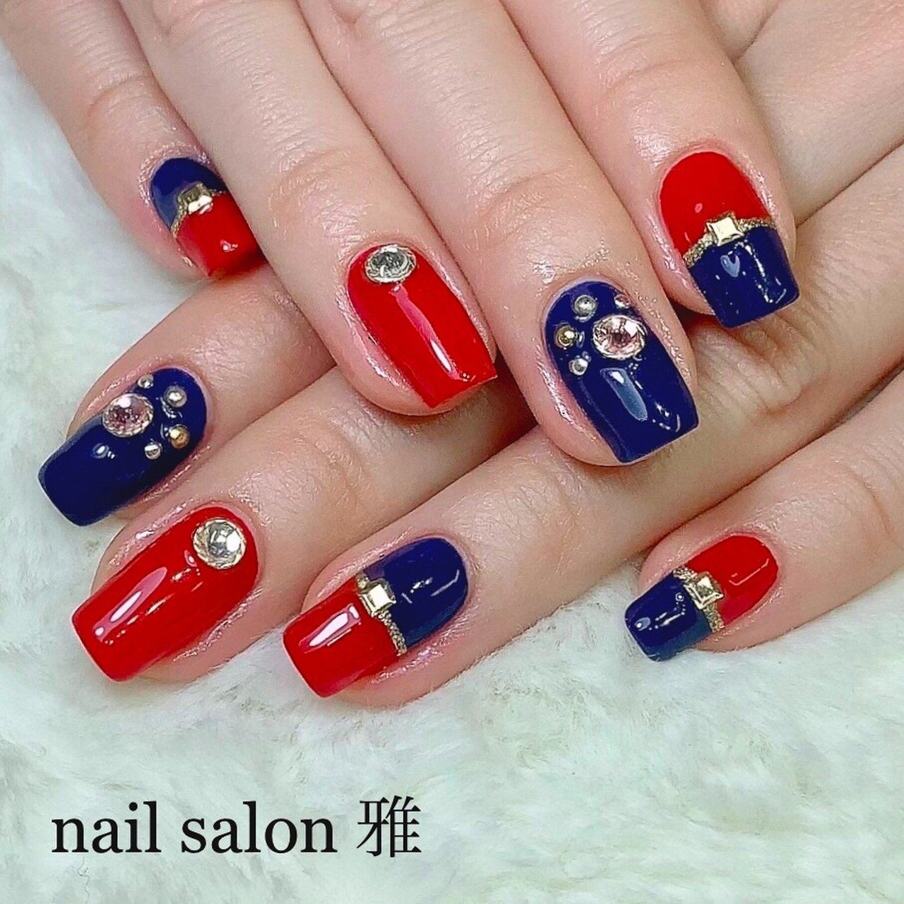 冬 オールシーズン バレンタイン 卒業式 ハンド Nail Salon School 雅のネイルデザイン No ネイルブック