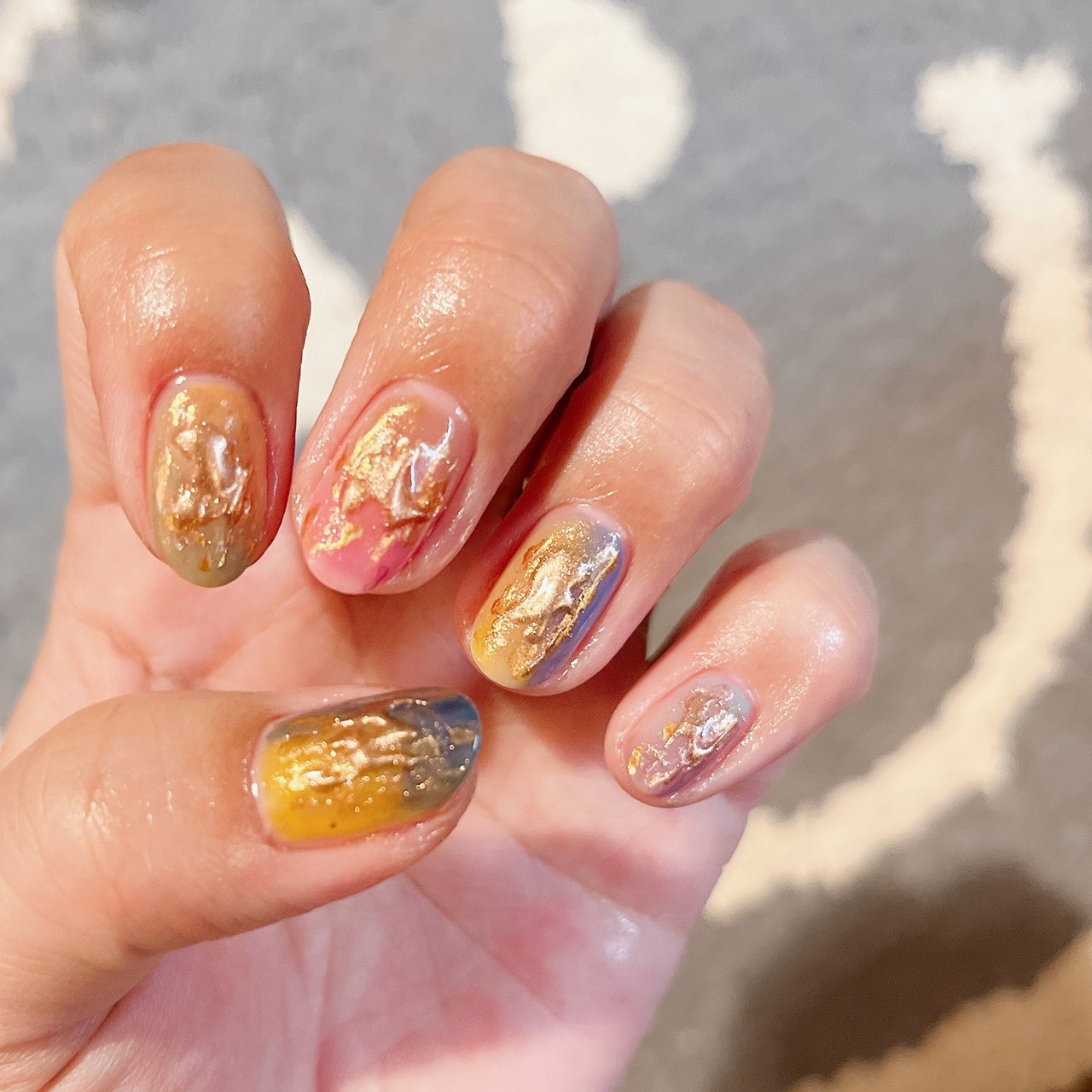 ハンド ショート セルフネイル Cleaのネイルデザイン No ネイルブック