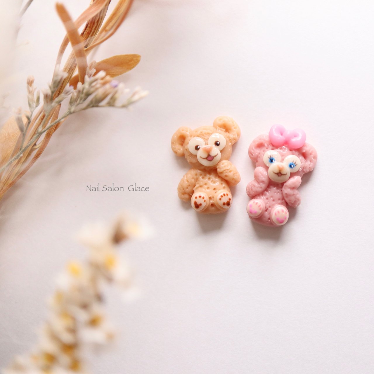 春/冬/旅行/ビジュー/イニシャル - Nail_Salon_Glaceのネイルデザイン 