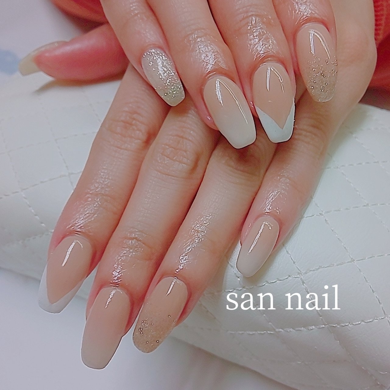 春 オールシーズン オフィス デート ハンド San Nailのネイルデザイン No ネイルブック