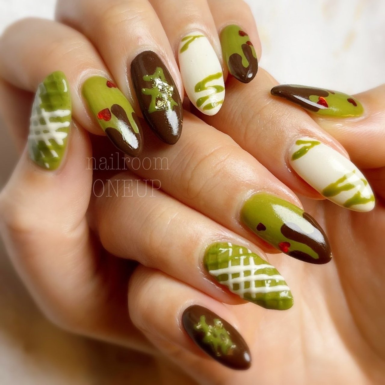 冬/バレンタイン/デート/女子会/ハンド - nail room ONE UPのネイル  