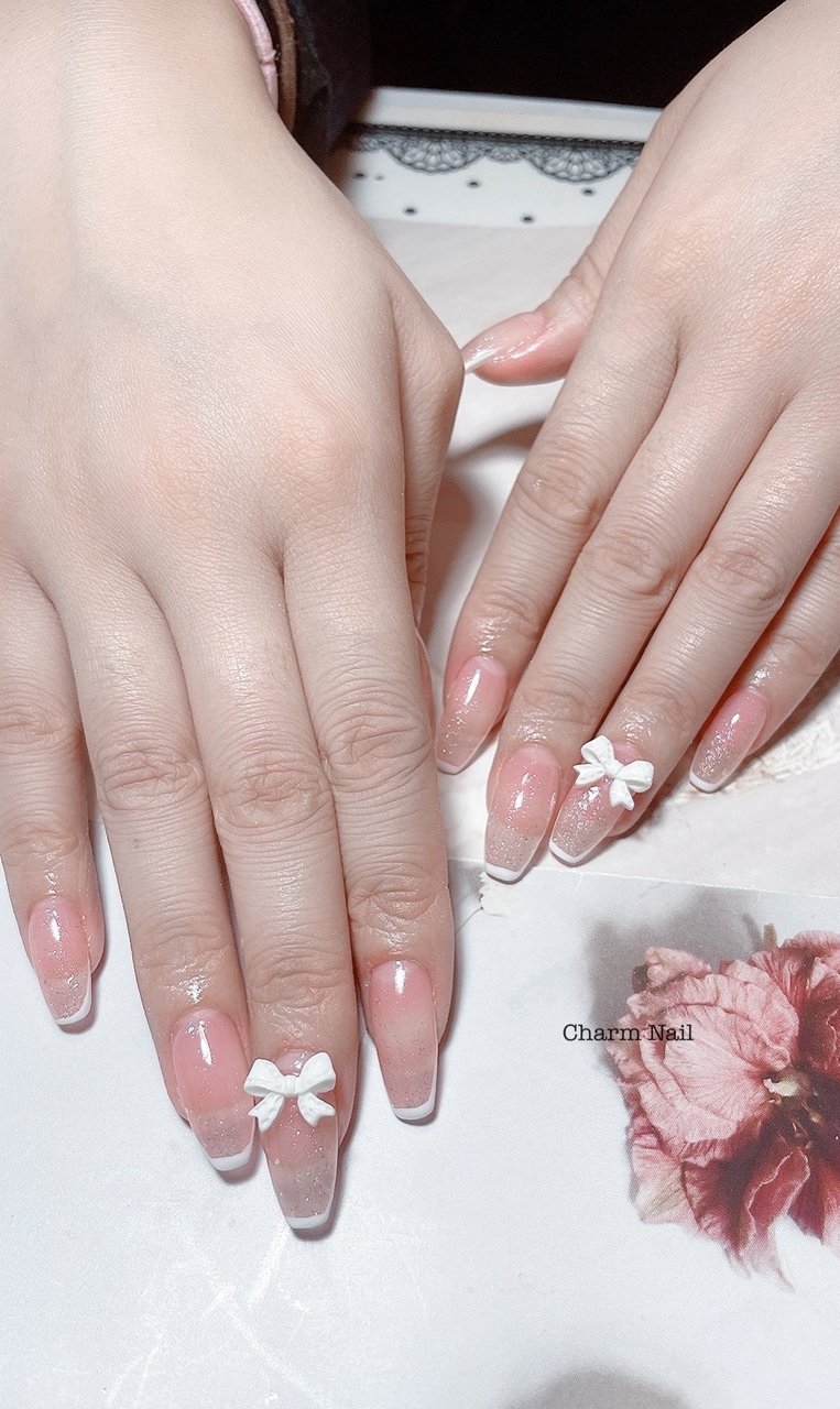 オールシーズン バレンタイン ロング お客様 チャームのネイルデザイン No ネイルブック