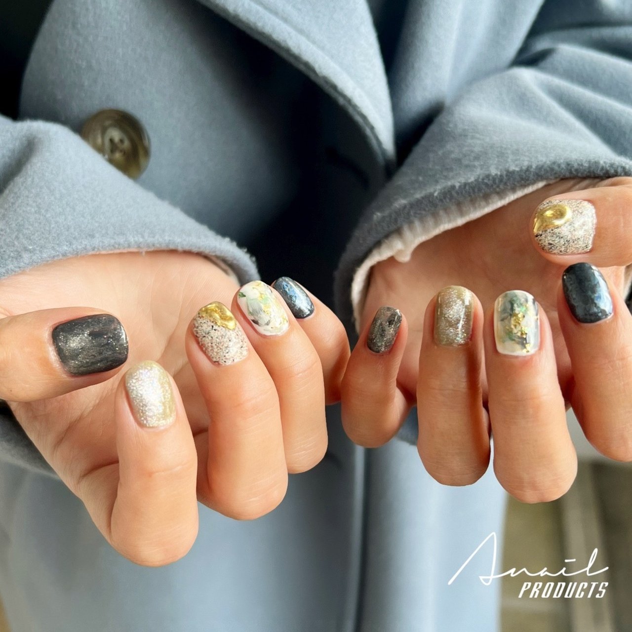 オールシーズン ハンド ニュアンス ジェルネイル A Nail Productsのネイルデザイン No ネイルブック