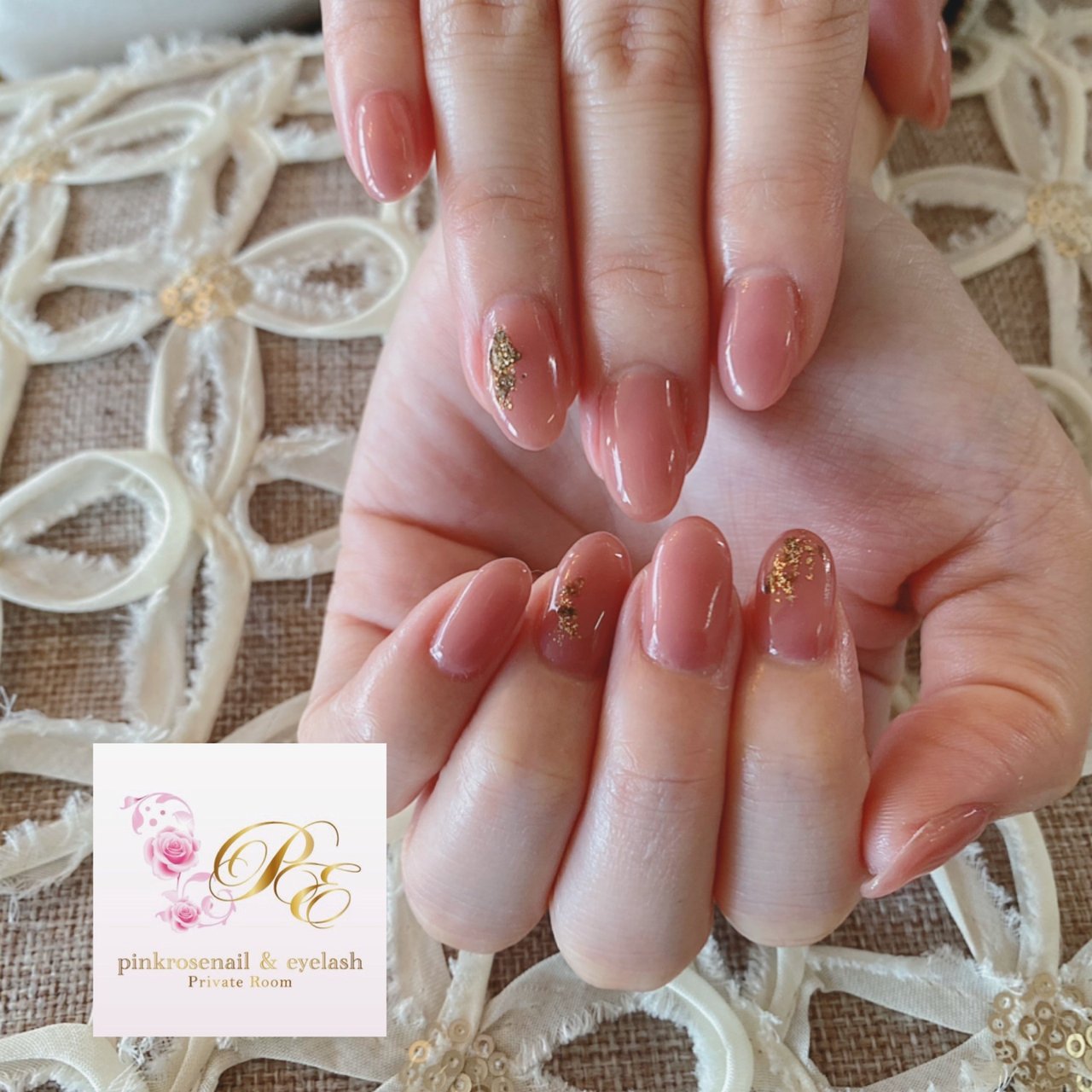 オールシーズン ハンド シンプル ミディアム ピンク Akamineのネイルデザイン No ネイルブック