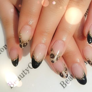 フレンチネイル フレンチ かっこいいのネイルデザイン ネイルブック
