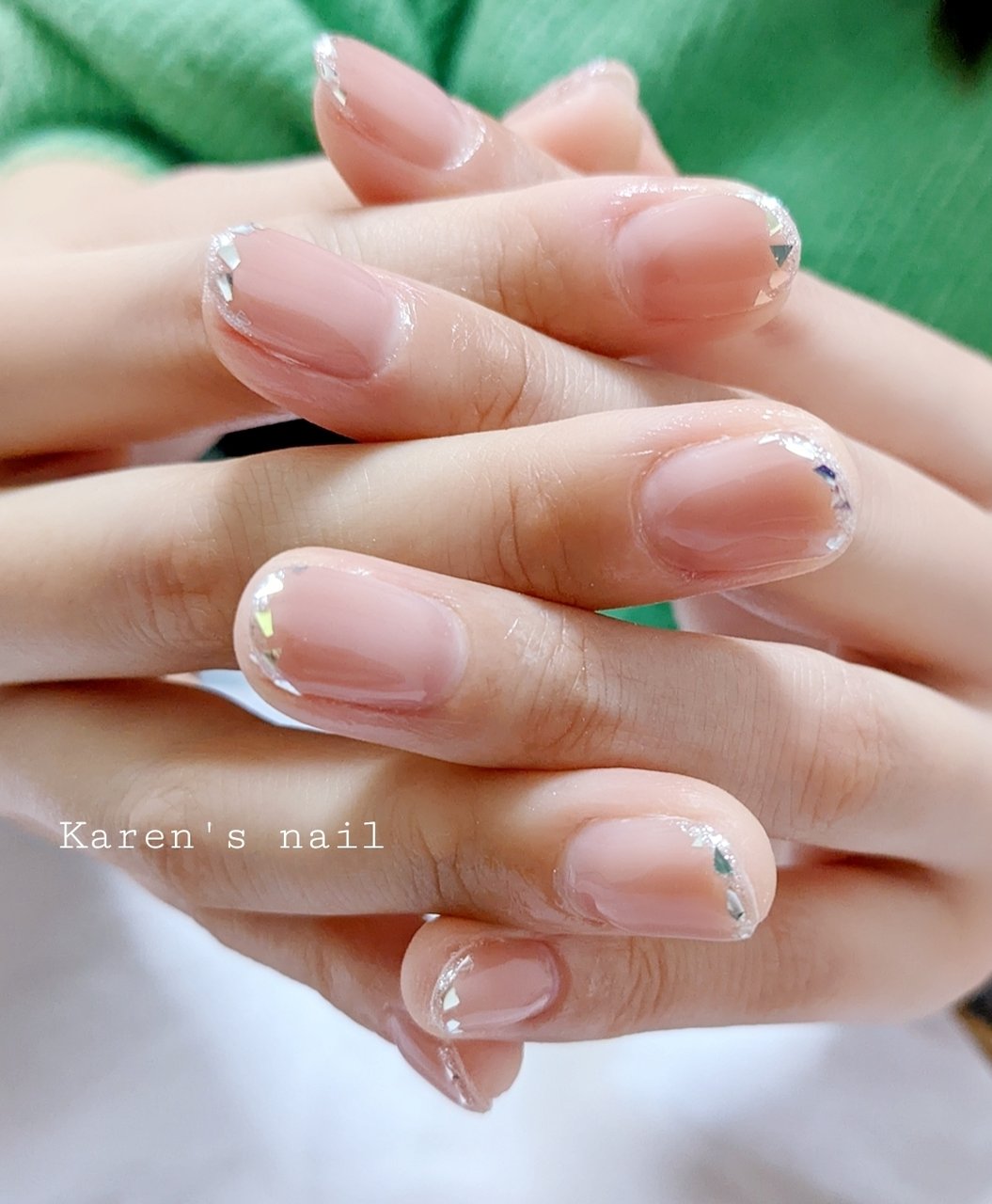 オールシーズン ブライダル パーティー デート ハンド Karen S Nail Rierinのネイルデザイン No ネイルブック