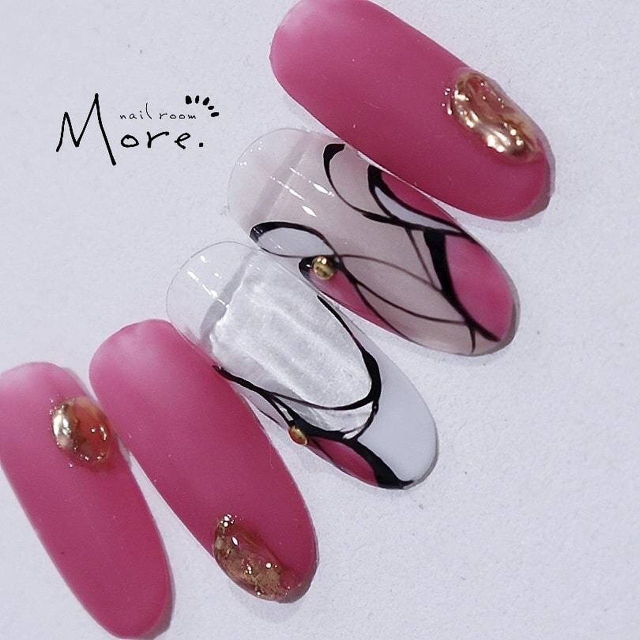 オールシーズン ハンド ジェルネイル ネイルチップ More Nailroomのネイルデザイン No ネイルブック