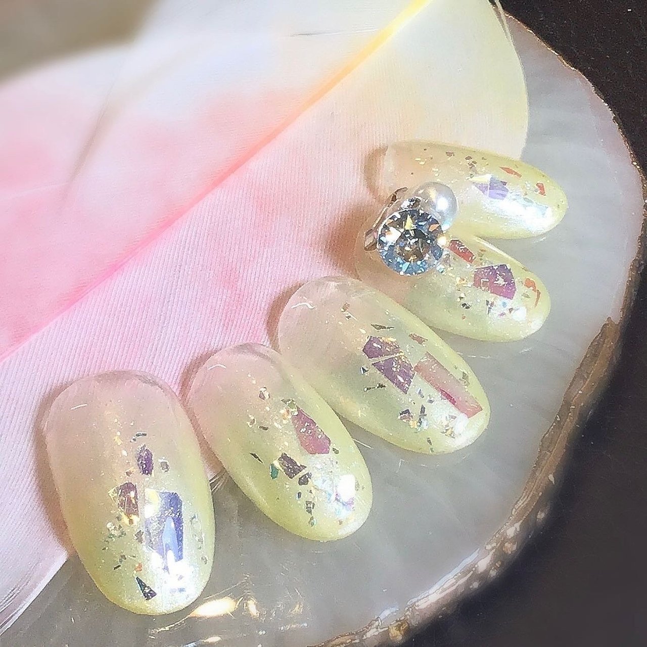 春 オールシーズン オフィス パーティー ハンド 溝の口 Nail Trees ネイルトゥリース のネイルデザイン No ネイルブック