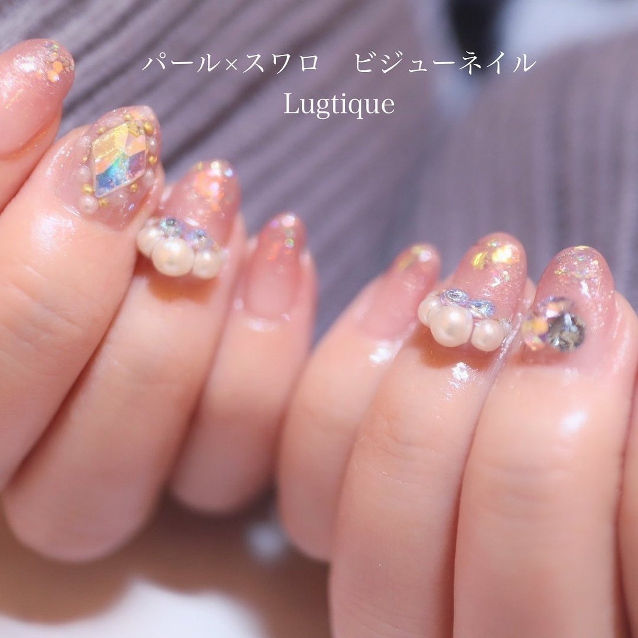 ビジュー Natsuのネイルデザイン No ネイルブック