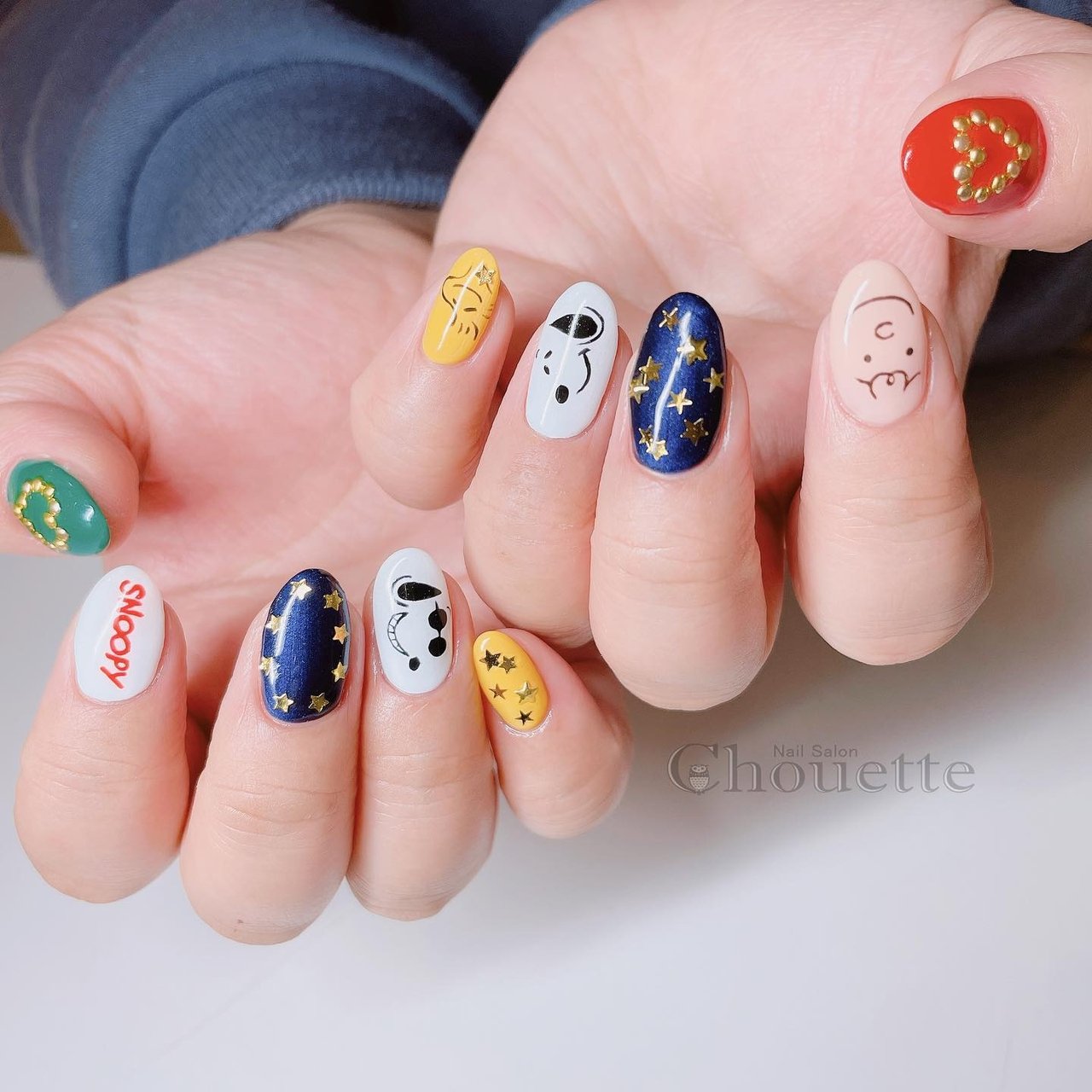 オールシーズン/旅行/ライブ/ハンド/ワンカラー - yuko_nail_chouette