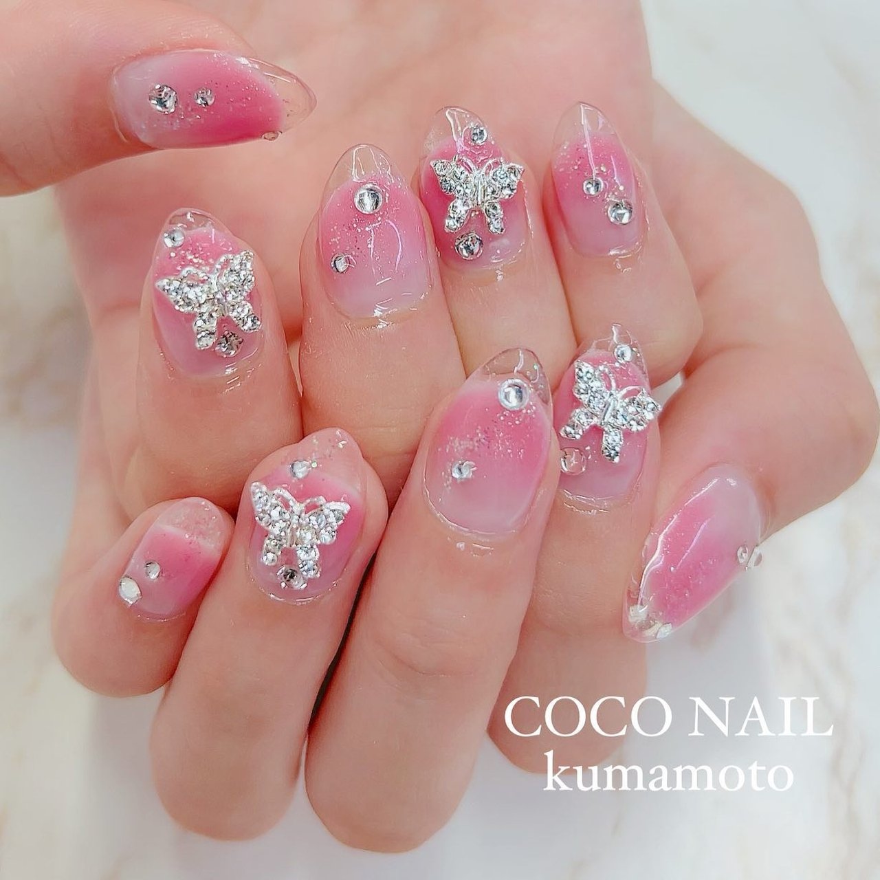 春 オールシーズン デート ハンド フレンチ Coco Nail Reikoのネイルデザイン No ネイルブック