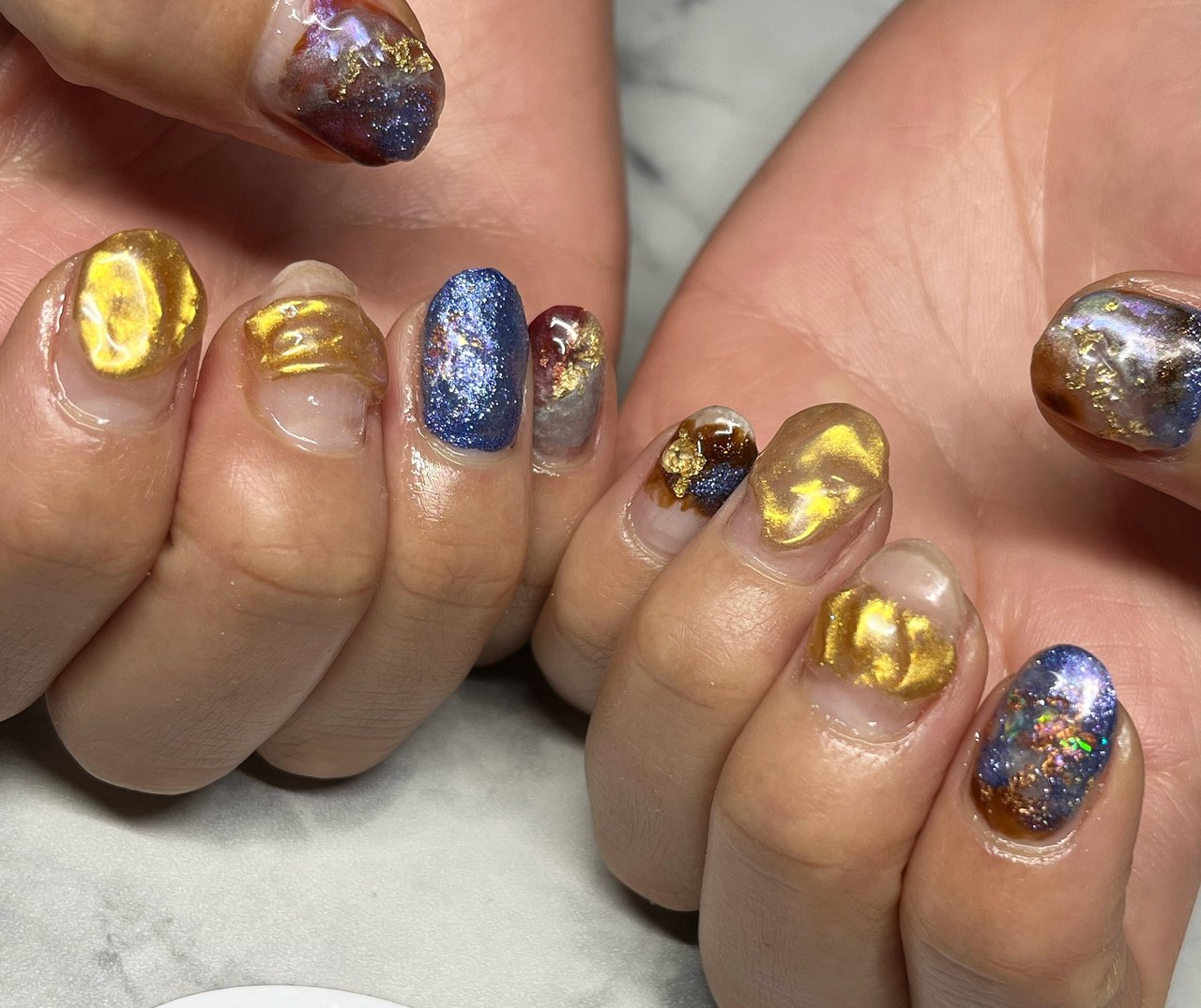 オールシーズン バレンタイン オフィス ハンド 3d Niconailのネイルデザイン No ネイルブック