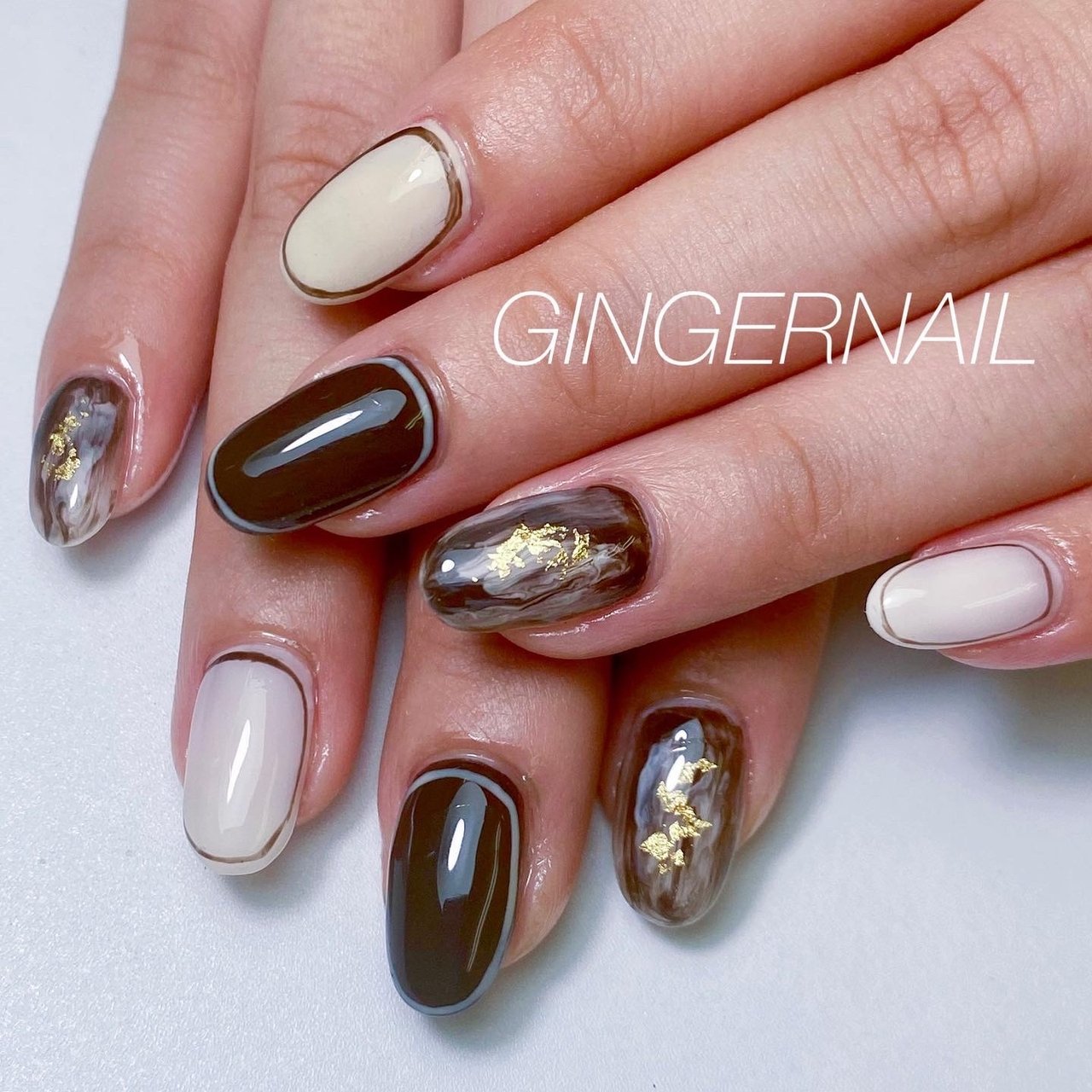 冬 バレンタイン デート 女子会 ハンド Ginger Nail 代々木 ジンジャーネイルのネイルデザイン No ネイルブック