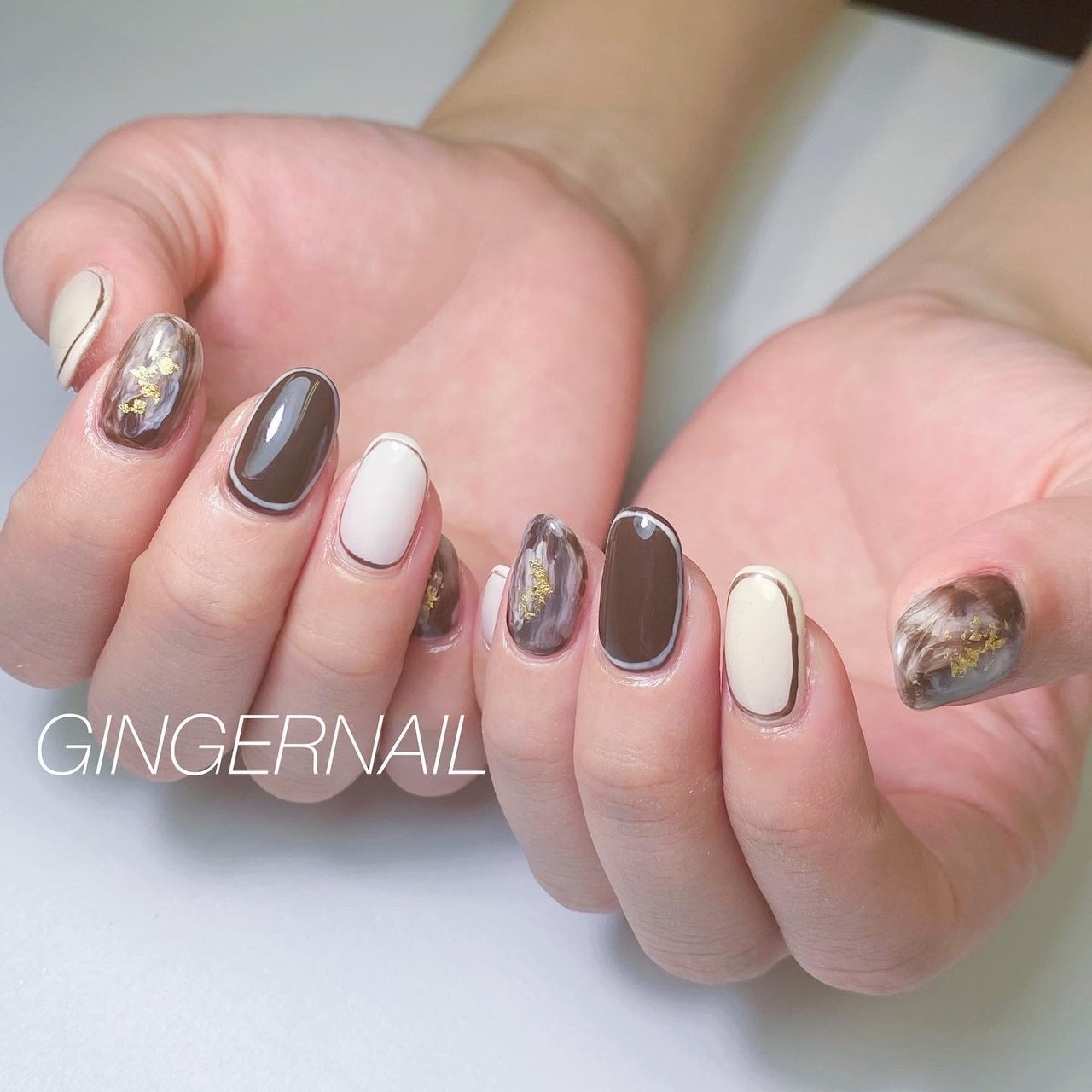 冬 バレンタイン デート 女子会 ハンド Ginger Nail 代々木 ジンジャーネイルのネイルデザイン No ネイルブック