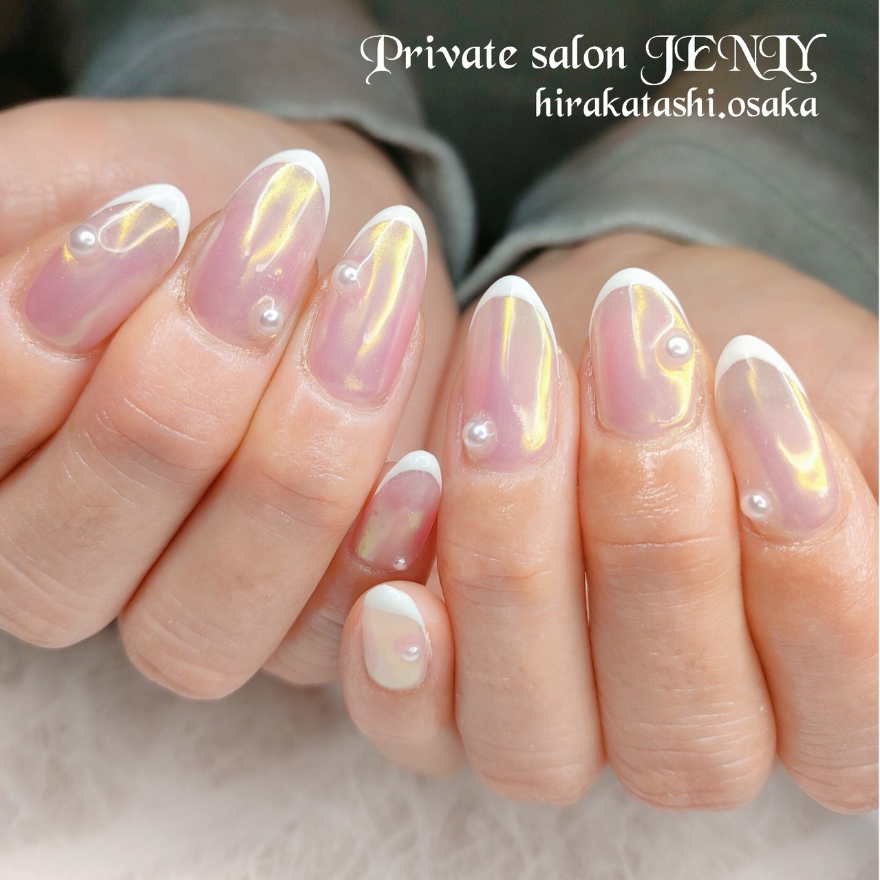 春 オールシーズン オフィス ブライダル ハンド Jenlyyukaのネイルデザイン No ネイルブック