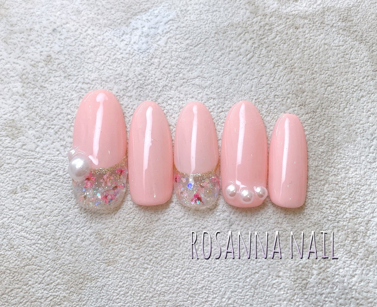 春 ピンク Rosanna Nailのネイルデザイン No ネイルブック
