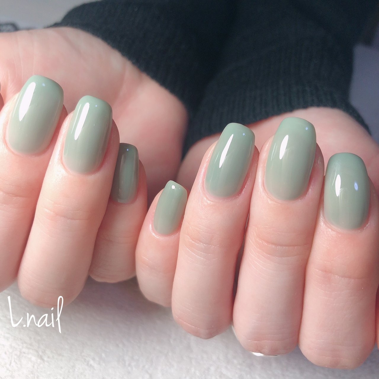 春 デート ハンド シンプル ワンカラー Lnail18のネイルデザイン No ネイルブック