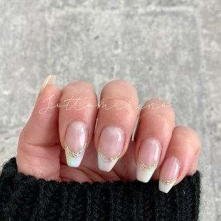 フレンチ、グラデーションネール｜ネイルブック