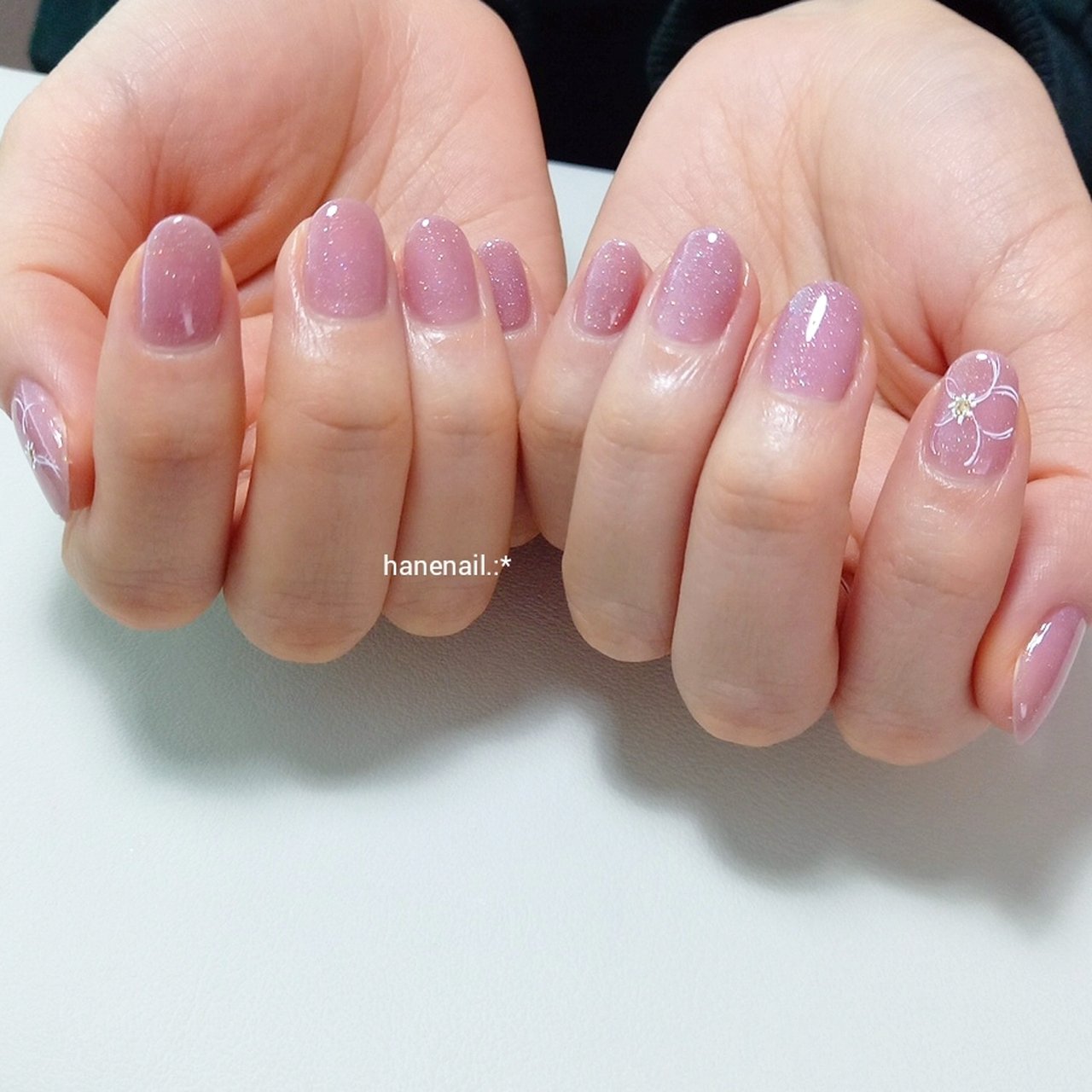 春 卒業式 入学式 オフィス ハンド Hane Nailのネイルデザイン No ネイルブック