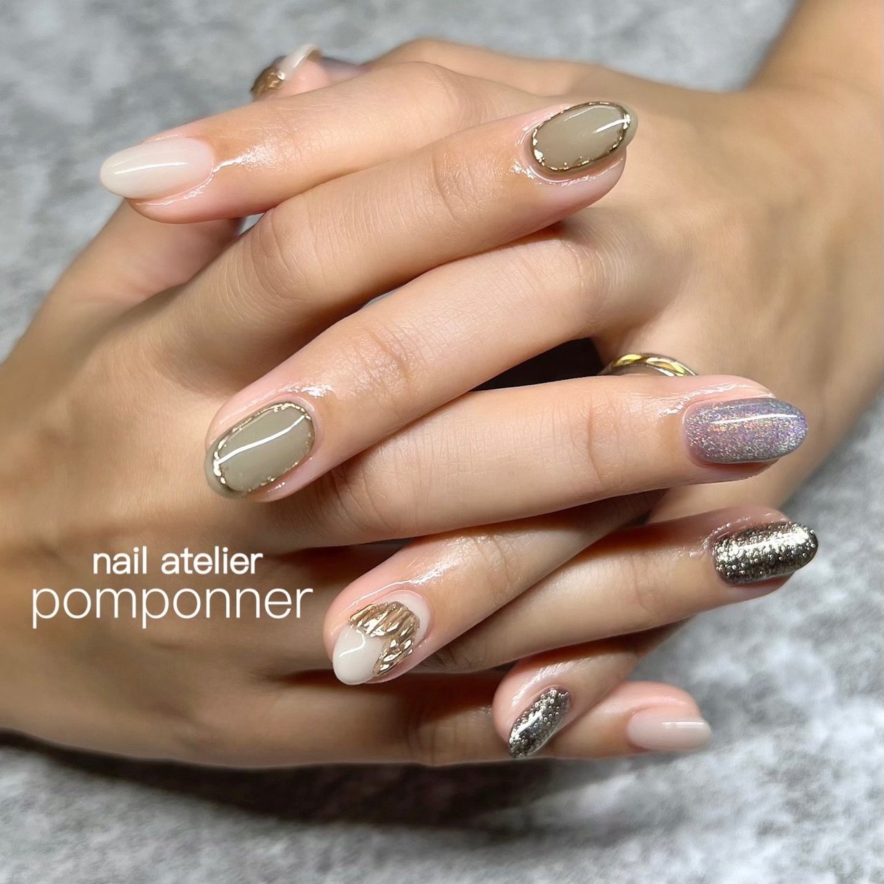 Nailatelier Pomponner ネイルアトリエ ポンポネのネイルデザイン No ネイルブック