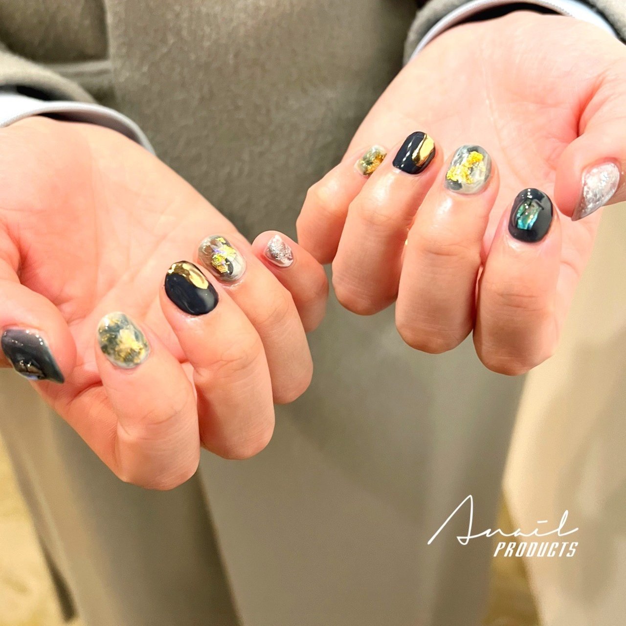 オールシーズン ハンド ニュアンス ジェルネイル A Nail Productsのネイルデザイン No ネイルブック