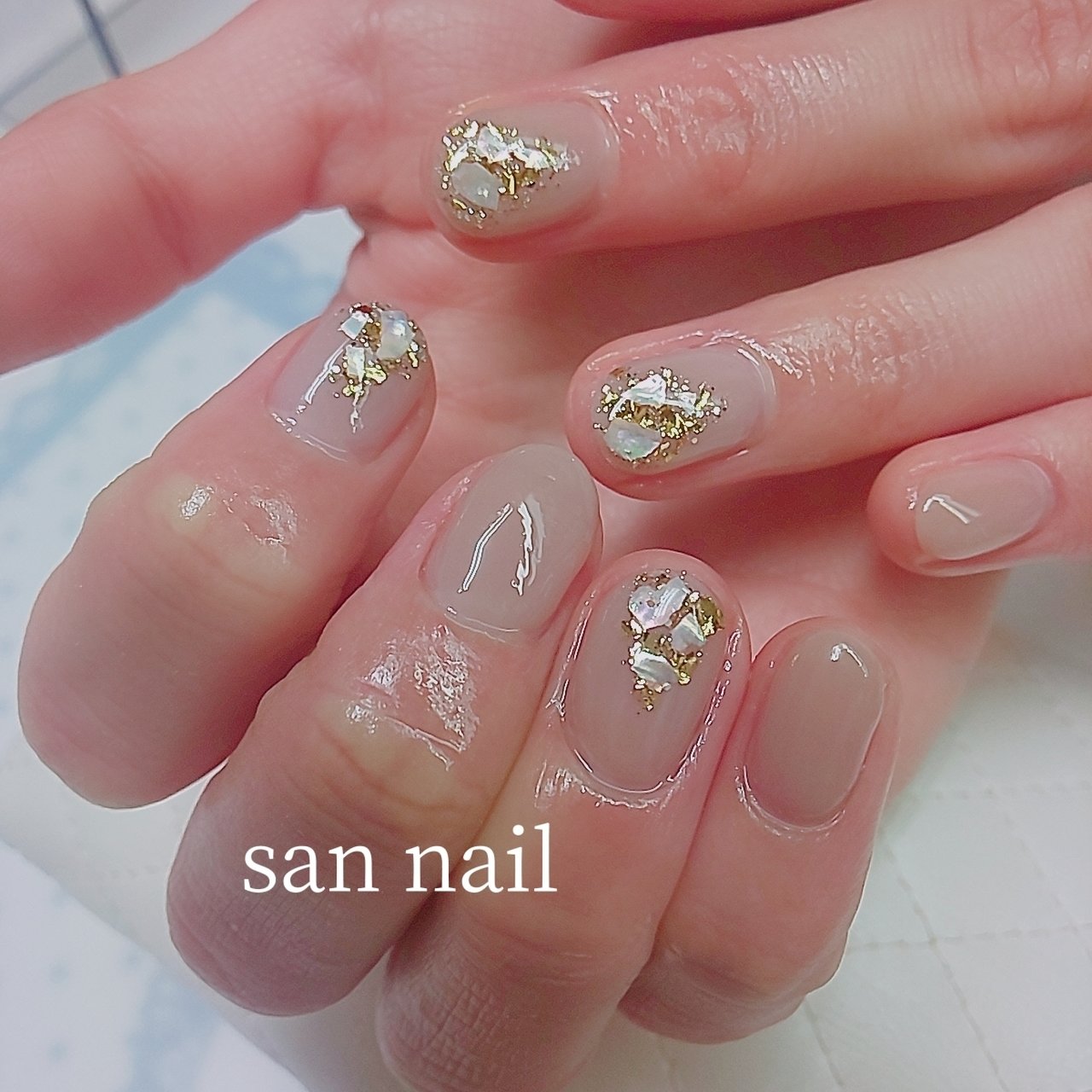 春 冬 オールシーズン オフィス ハンド San Nailのネイルデザイン No ネイルブック