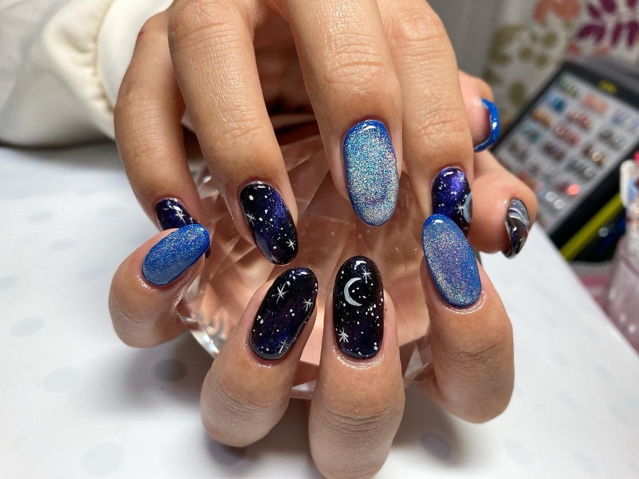 冬 旅行 クリスマス ハンド 星 Nail Yukkoのネイルデザイン No ネイルブック