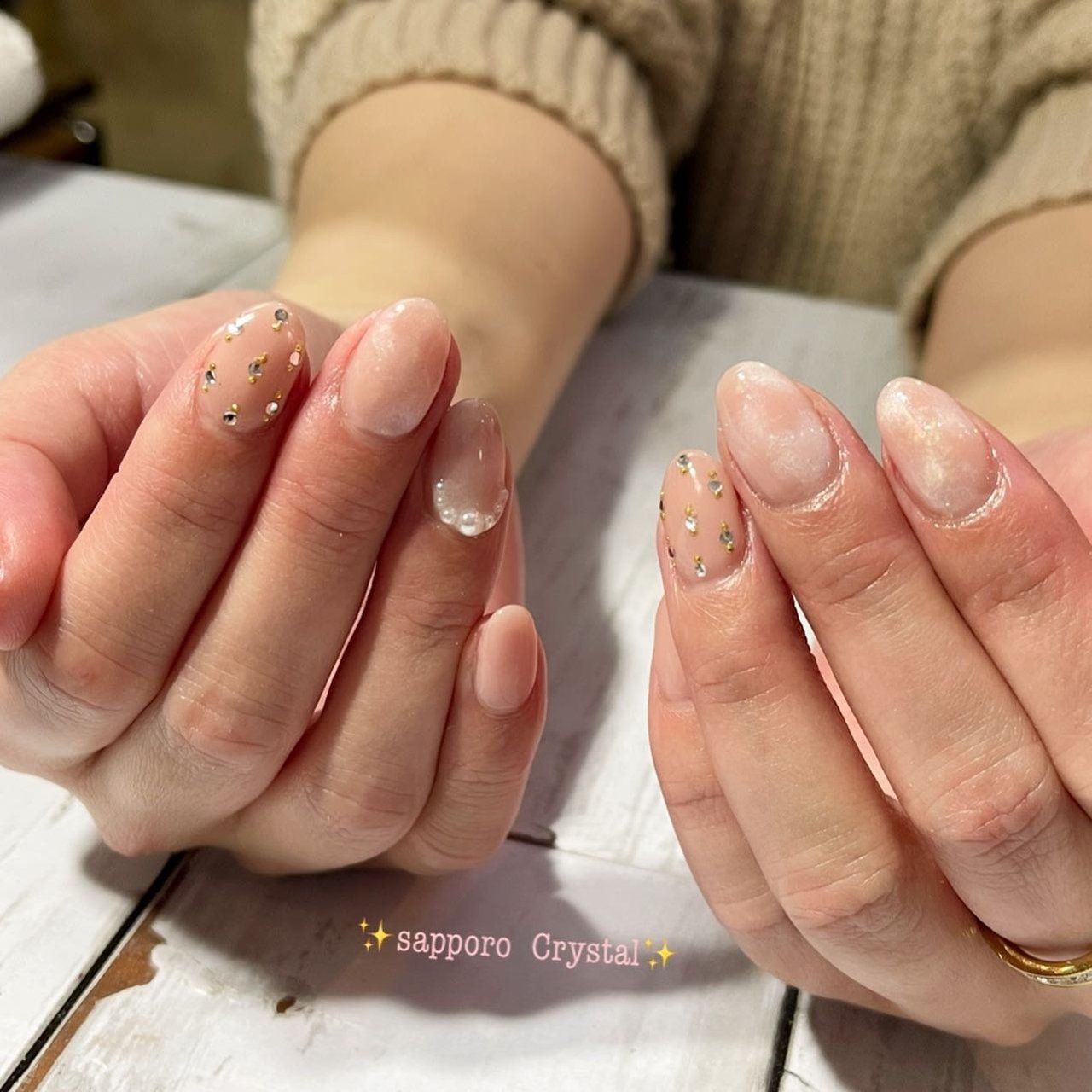 札幌 ﾈｲﾙｻﾛﾝcrystalのネイルデザイン No ネイルブック
