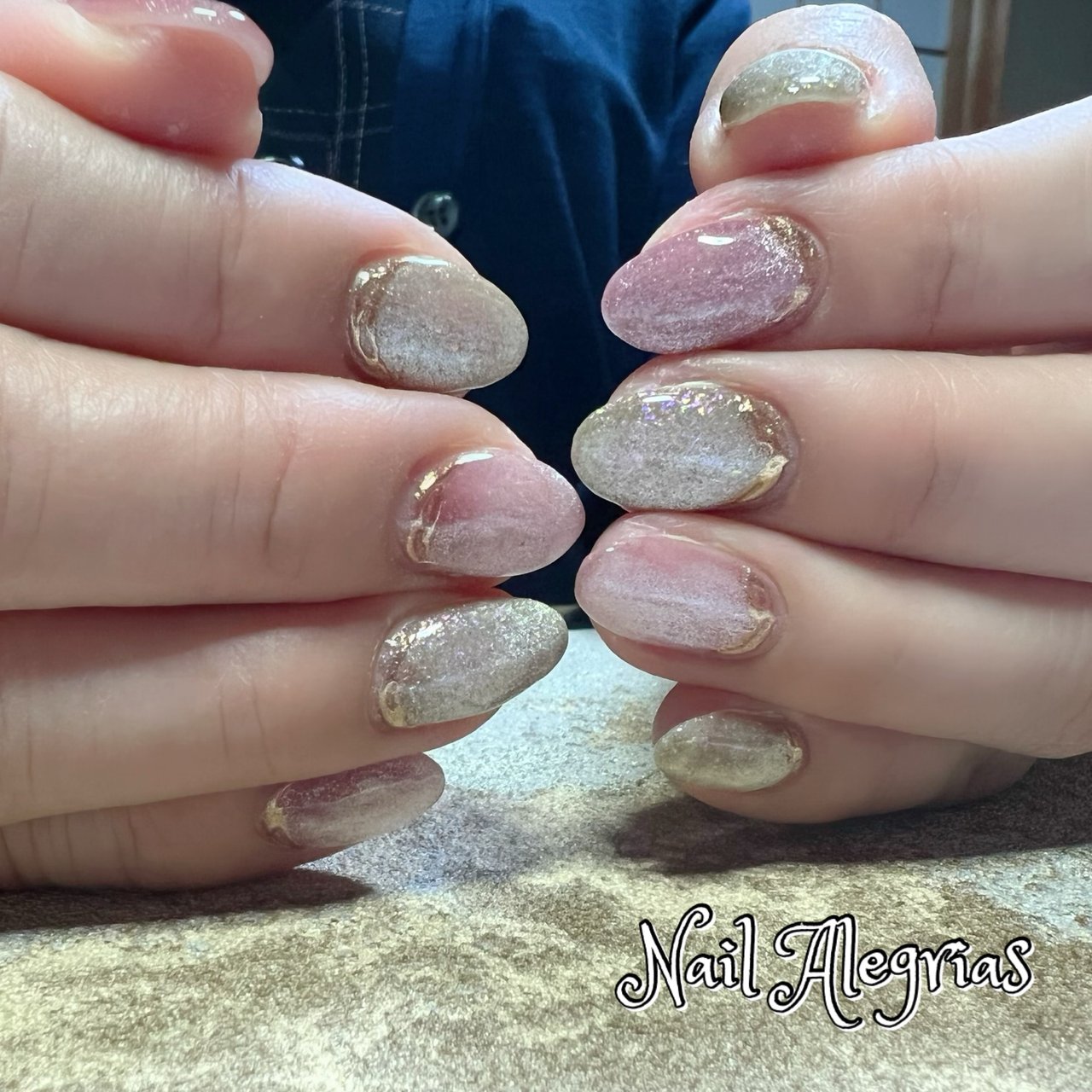 オフィス パーティー デート 女子会 ハンド Nail Alegrias ネイルアレグリアス のネイルデザイン No ネイル ブック