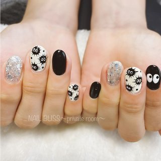 まっくろくろすけのネイルデザイン ネイルブック