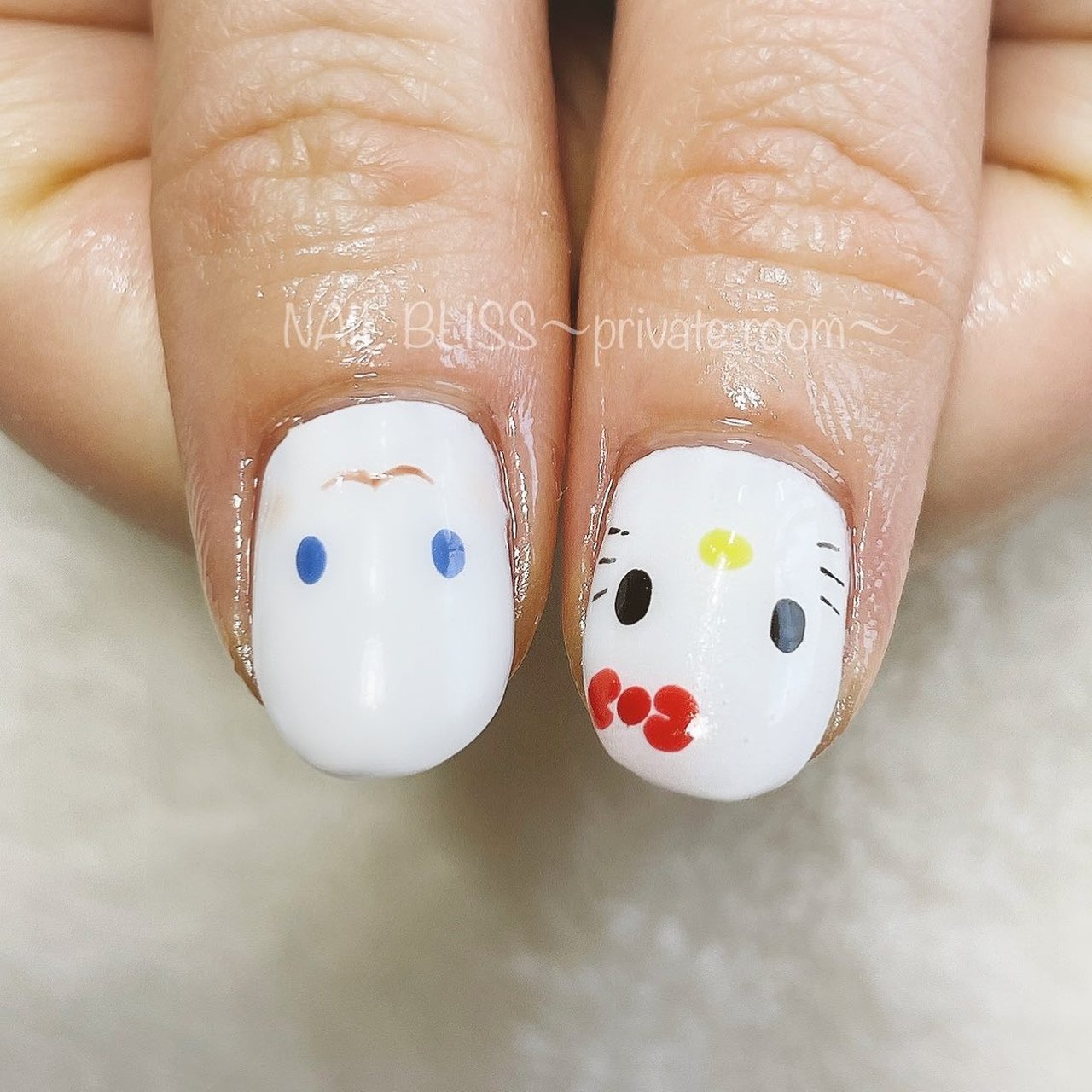 ハンド キャラクター ジェルネイル お客様 Nail Bliss Private Room のネイルデザイン No ネイルブック