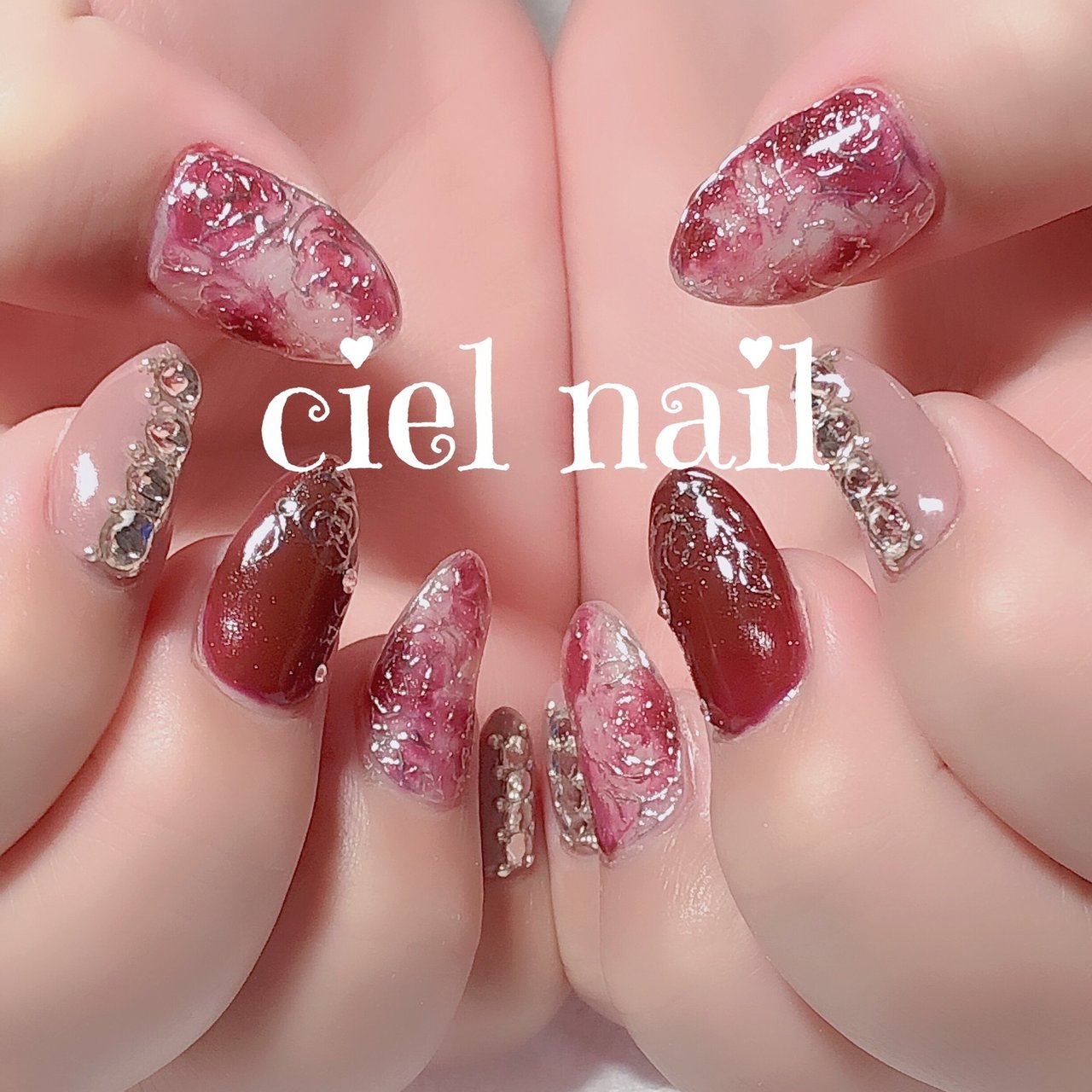 春 冬 オールシーズン ハンド ラメ Chiho Cielのネイルデザイン No ネイルブック